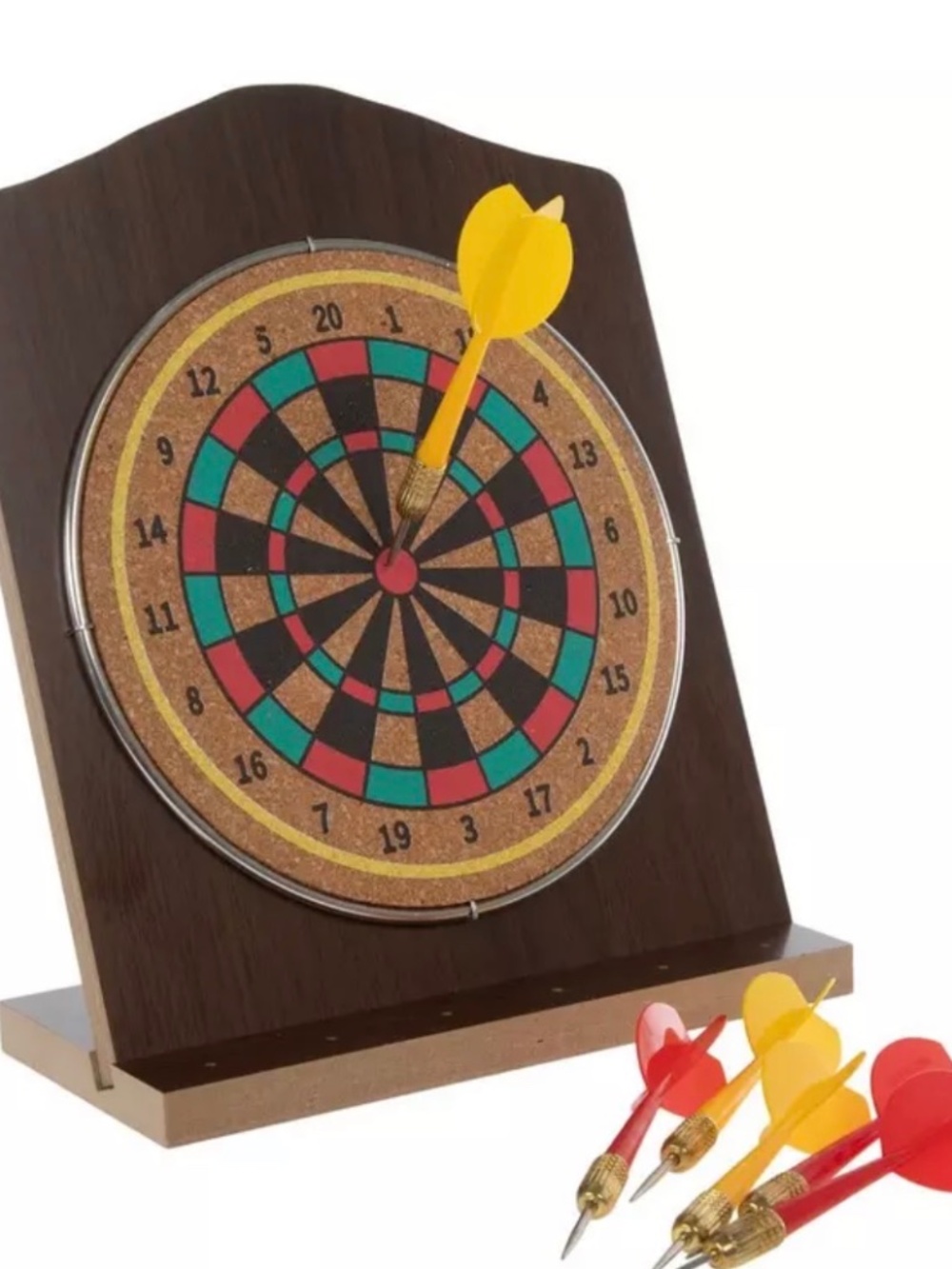 Desk Top Dart Board-GIFT for someone who has everything Decor/stress relief NWT